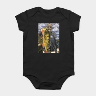 Fisherman's big catch Baby Bodysuit